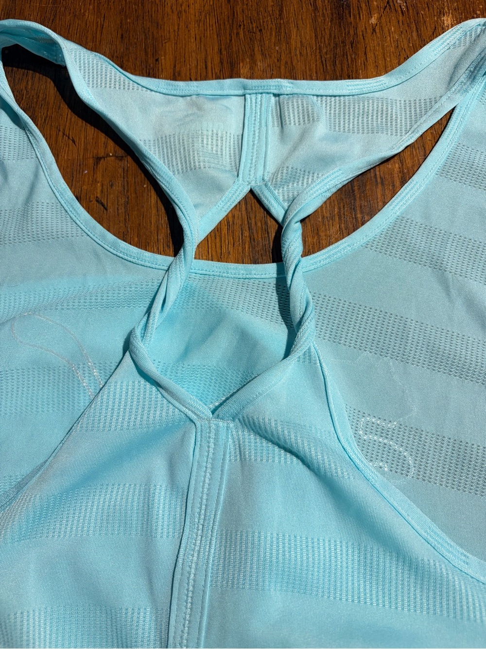 Puma Light Blue Racerback Tank - Picture 3 of 3